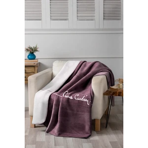 Pierre Cardin Pamuk Tv Battaniyesi Logo Mürdüm