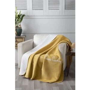 Pierre Cardin Pamuk Tv Battaniyesi Logo Hardal