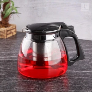 Cam Demlik Süzgeçli 900ML THN80900
