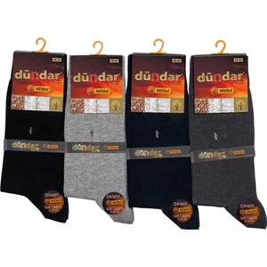 4124 Erkek Modal Micro Lcyralı Plus Dikişsiz Soket Karışık 6'lı Paket