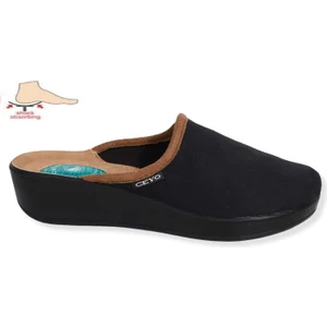 Konfores 1499-9932 Tam Anatomik Ev Içi Bayan Terlik - NKT01499-SIYAH-40
