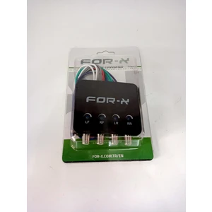 Deck Çevirici – For-X Xhl-44 4 Kanal Amfi Dönüştürücü