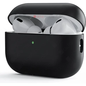 Airpods Pro 2. Nesil Tam Uyumlu Kılıf Hoparlör ve Mikrofon Delikli Silikon Kapak Yumuşak Dokulu