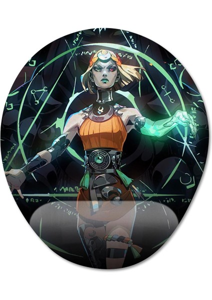 Hades 2 Bilek Destekli Mousepad Model - 1 Oval