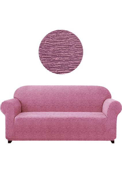 Jakarli Koltuk ,kanepe ,çekyat Örtüsü Çubuk Desen Esnekli ETEKSIZ3KIŞILIK Koltuk Için