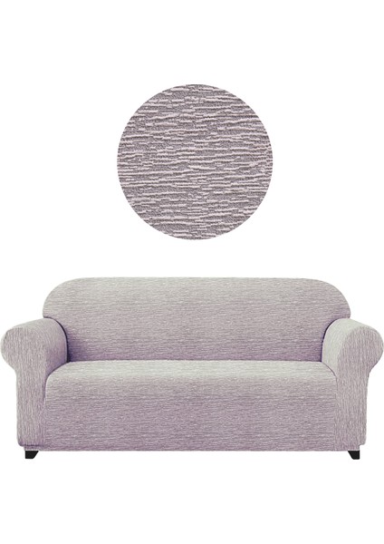 Jakarli Koltuk ,kanepe ,çekyat Örtüsü Çubuk Desen Esnekli ETEKSIZ3KIŞILIK Koltuk Için