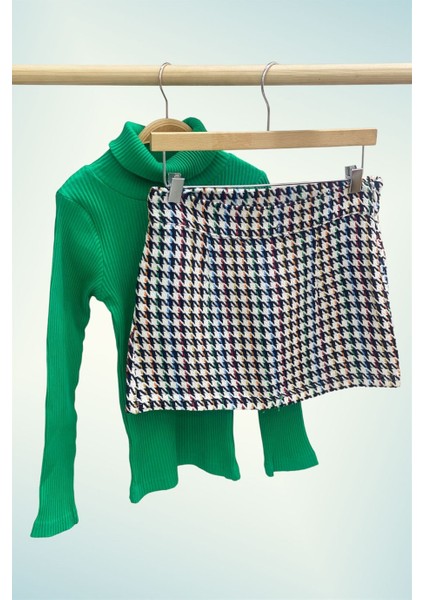 Kız Çocuk 5-14 Yaş Balıkçı Yaka Kaşkorse Body 3098 Yeşil fırsatları