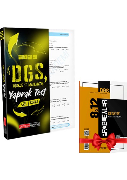 2023 DGS Çek Kopart Yaprak Test
