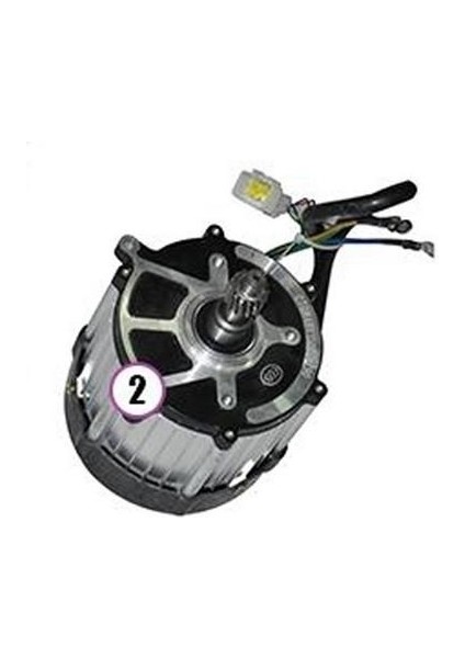 Yuki Ilgaz E-Bike Arka Motor Sargı Set 72V