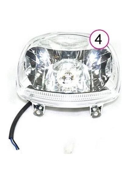 Yuki Yk-18 Carry E-Bike Ön Far