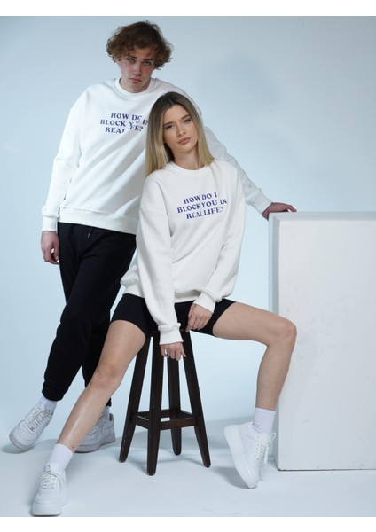 How Do I Block You Unisex Oversize Sweatshirt