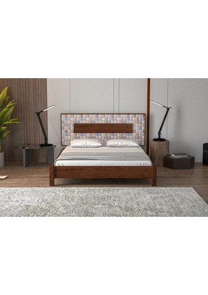Detaylı Seramik Başlık Karyola Mors Ahşap Detaylı Seramik Başlık modelleri