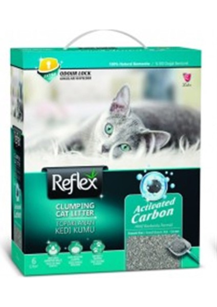 Aktif Karbonlu Topraklanan Kedi Kumu 10LT