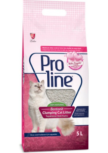 Kedi kumu Bentonit 5lt (Baby Power)