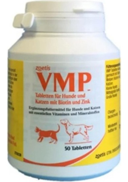 Vmp Kedi ve Köpek Için Vitamin Tablet (50 Tablet)
