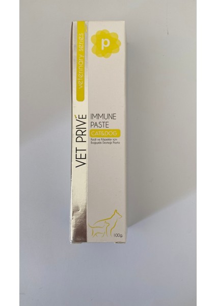 Vet Prive Immune Paste (Kedi ve Köpekler Için Bağişiklik Desteği 100 Gr)