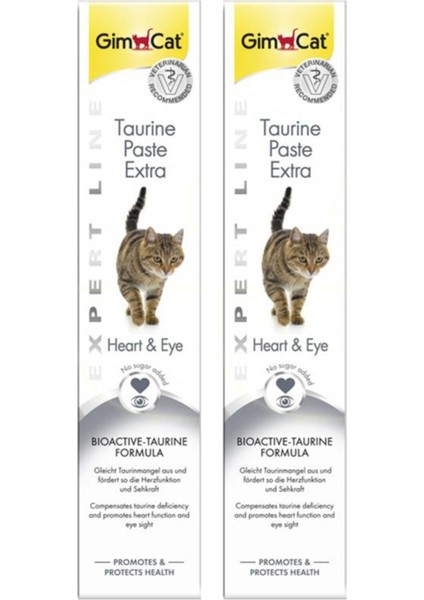 Kedi Macunu Taurine Paste Kalp ve Göz Sağlığı Destekleyici Taurinli 50 G x 2 Adet