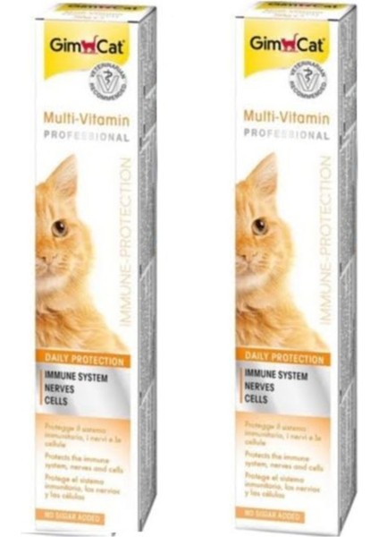 Gimcat Multi Vitamin Paste Kedi Macunu 20 gr * 2 Adet