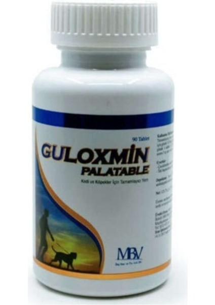 Guloxmin Palatable Eklem Sağlığı Kedi ve Köpek Tableti 30 Tablet