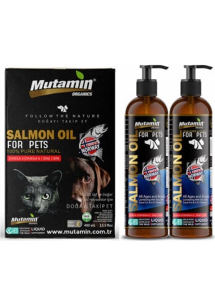 Norveç Somon Balık Yağı 400 ml 2 Adet fiyatları
