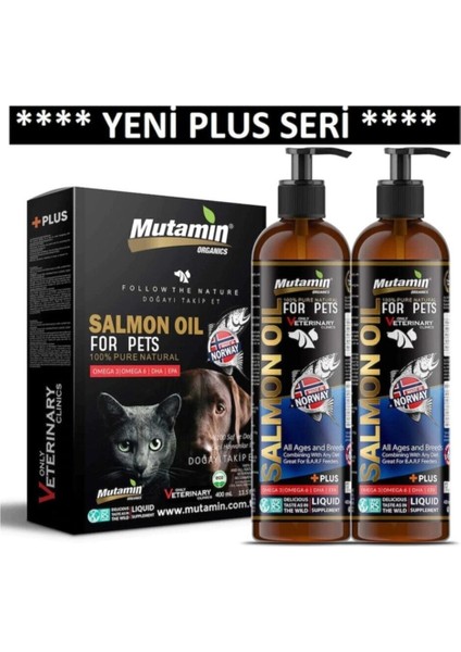 Norveç Somon Balık Yağı 400 ml x 2 Adet