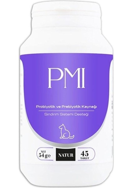 Natur Pmı Probiotic Sindirim Sağlığı Köpek Besin Takviyesi 45 Tablet