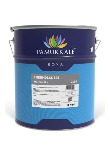 600 Derece Isıya Dayanıklı Boya 2.5 kg Metalik Gri