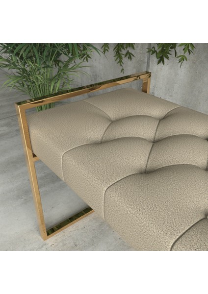 Antre Bench Puf Metal Ayaklı Puf fiyatları