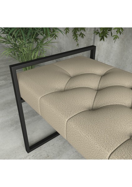 Antre Bench, Puf, Metal Ayaklı Puf, fiyatları