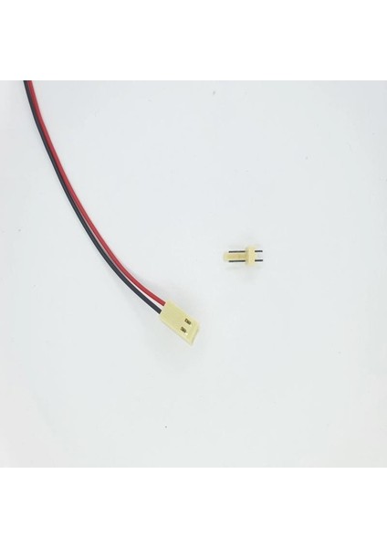 Sanec 2,54MM 2 Pin 2510 Kablolu Dişi Konnektör + 180D Erkek Pcb Tipi 10CM - 0,50MM