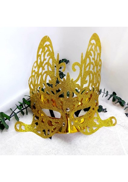 Kına Aksesuarı Maske Altın