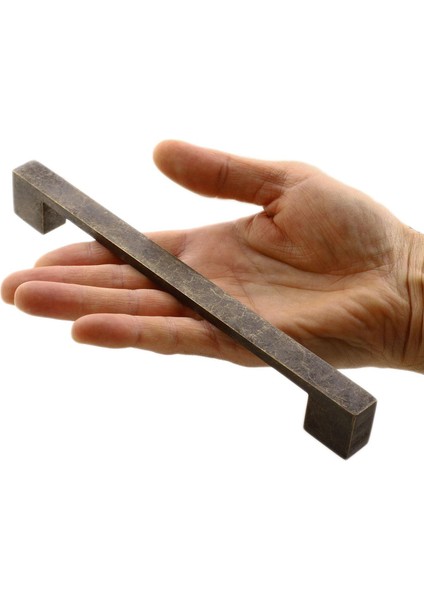 Çekmece Dolap Kapak Kulpu Kulbu 192 mm Antik Sarı Metal Kulp fiyatları