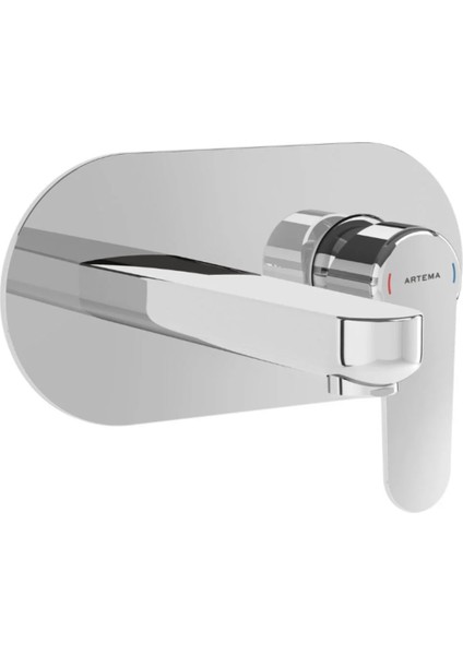 A42721 Root Round Ankastre Lavabo Bataryası (Sıva Üstü Grubu)