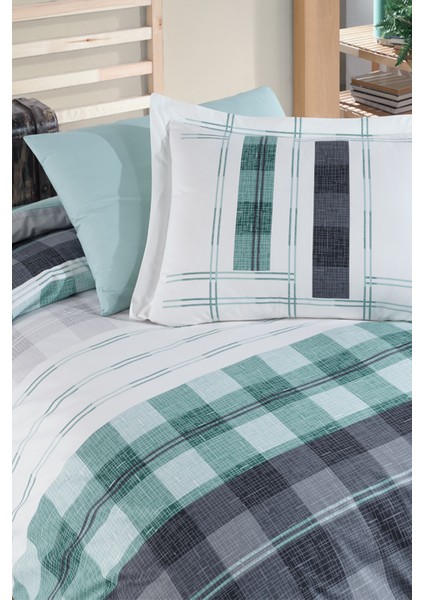 Suelita Yeşil Tek Kişilik %100 Pamuk Poplin Studio Nevresim Takımı modelleri