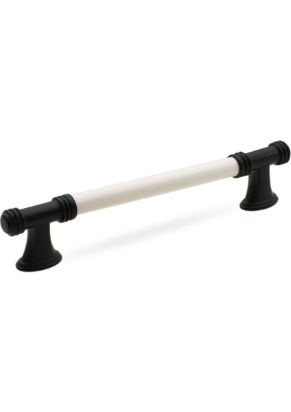 Lüks Porselen Mobilya Çekmece Dolap Kapak Kulpu Kulbu 160 mm Beyaz Mat Siyah indirimleri