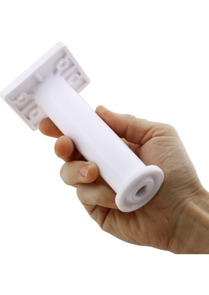 Ayarlanabilir Kare Mobilya Kanepe Koltuk Baza Destek Yükseltici Yükseltme Ayağı 15 Cm Beyaz Ayakları