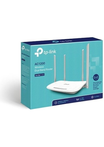 C50 4port AC1200 Dual Band Router