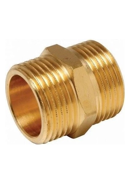 Sarı Pirinç Nipel 3/8''