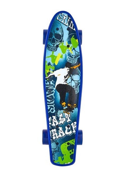 Skateboard LED Işıklı Emojili Kaykay DN80006