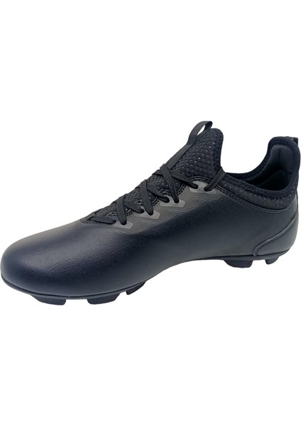Tempo Futbol Kramponu Erkekler İçin Kauçuk Tabanlı Konforlu Siyah Ayakkabı modelleri