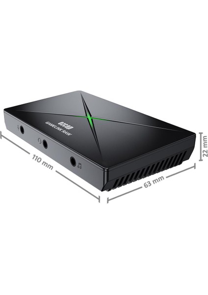 EZCAP333 Game Link Raw 4K Ultra Hd 4K30 2K60 Video Capture Cihazı 4K30 2K60 Full HD120 Kayıt Cihazı indirimleri