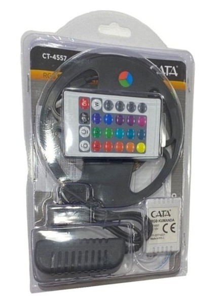 CT-4557 Rgb Şerit LED Seti 5 mt 96 Renk fiyatları