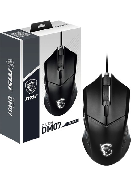 Msı Clutch DM07 Beyaz LED Gamıng Mouse