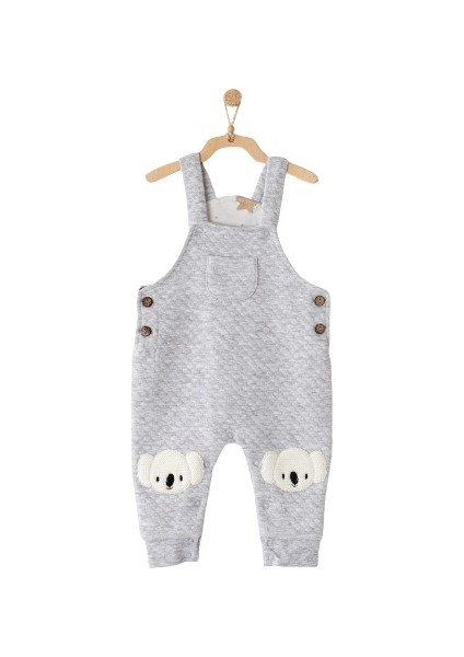 Andywawa AC23173 Koala Bebek Salopet Grey Melange