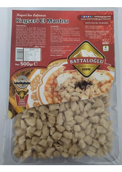 Kayseri El Mantısı 500 gr