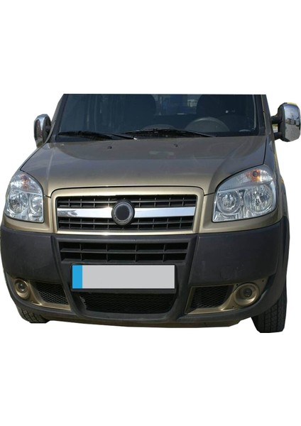 Fiat Doblo 2000 - 2008 Facelıft Krom Bagaj Çıtası Ön Panjur 2 Prç