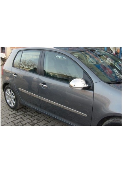 Vw Golf 5 2004 - 2009 Hb Ayna Kapağı 2 Parça Paslanmaz Çelik