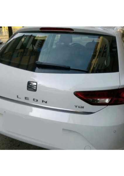 Seat Leon 3 2012 ve Sonrası Hb Bagaj Alt Çıta Paslanmaz Çelik