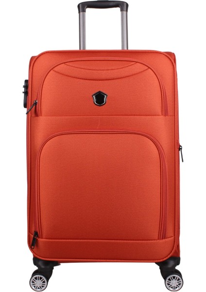 Ultra Lıght Körüklü Kumaş Büyük Boy Valiz Kiremit fiyatları