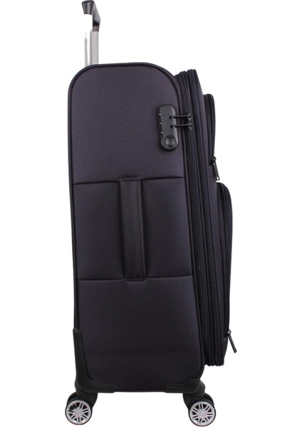 Ultra Lıght Körüklü Kumaş Büyük Boy Valiz Lacivert indirimleri